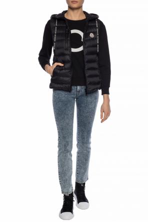 ‘sucrette’ quilted vest with logo, zdjęcie 2 ‘sucrette’ quilted vest with logo od Moncler